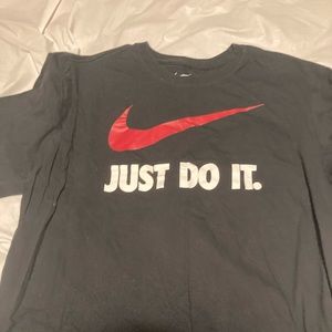 Men’s Nike shirt just do it, athletic casual